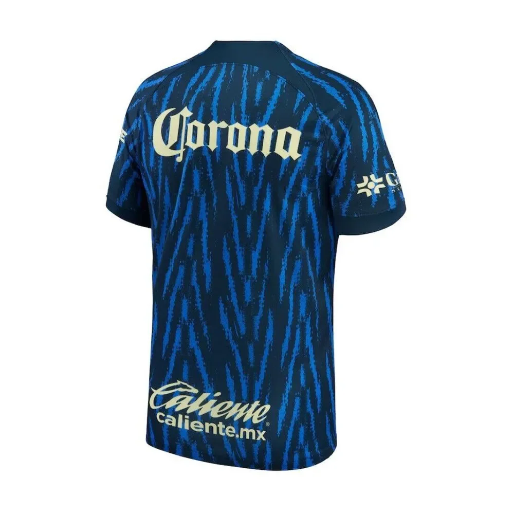 Club America Nike 2022/23 Away Breathe Stadium Jersey Blue Liga MX Men's‎ Size M